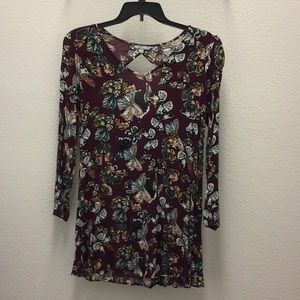 Lovesick 0 plus size butterfly dress